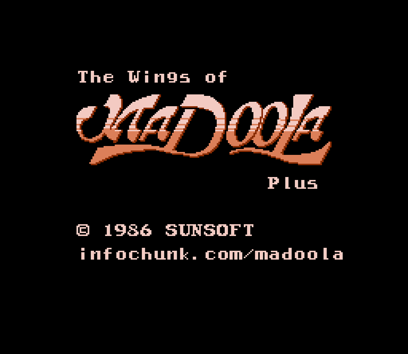 Title screen screenshot