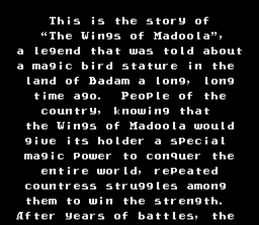 Opening crawl screenshot