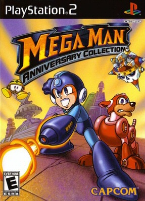 Mega Man Anniversary Collection PS2 box art